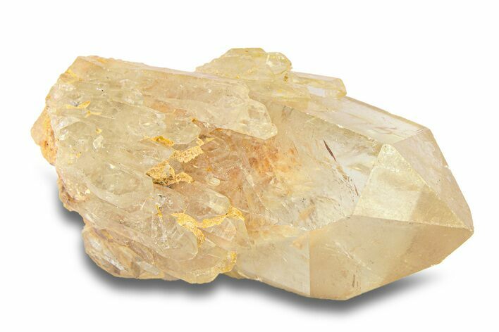 Smoky Citrine Crystal Cluster - Lwena, Congo #282859